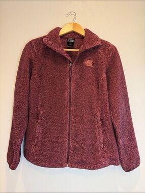 The North Face Women's Wine Red Osito Fleece Jacket Size Medium